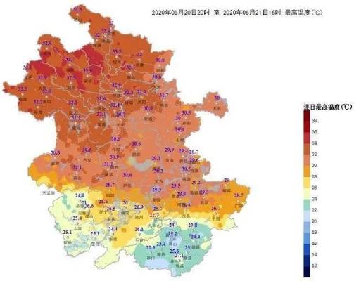 安徽一周天气预报，晴雨交替，气温起伏，出行需留意