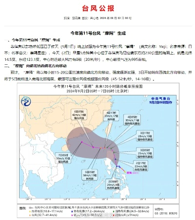 今年1号台风最新消息，生成路径、强度与防范指南