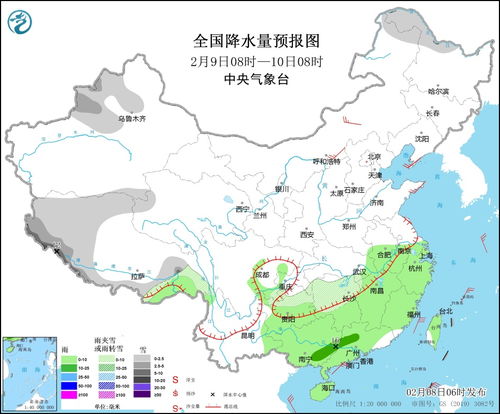 读懂一至七天降水量预报图，让生活与天气同频