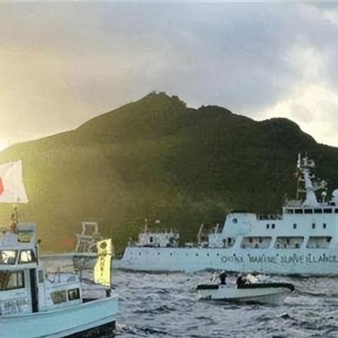 钓鱼岛碧海晴空，风云变幻中的历史回响与主权印记