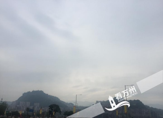 重庆万州今日小雨转阴，气温适宜出行需备伞