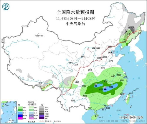 196小时全国降水云图，一场跨越八天的气象史诗