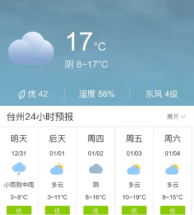 台州天气预报15天查询，掌握未来天气，从容规划生活