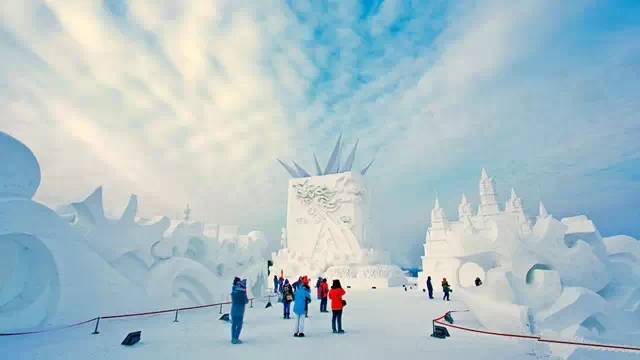 哈尔滨的雪，一场无声的盛大仪式